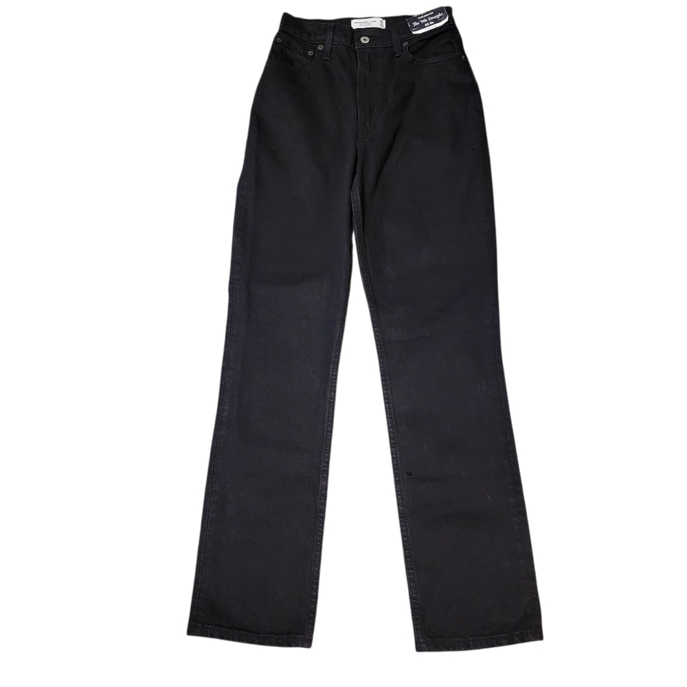 Abercrombie Curve Love 90's Straight Ultra High Rise